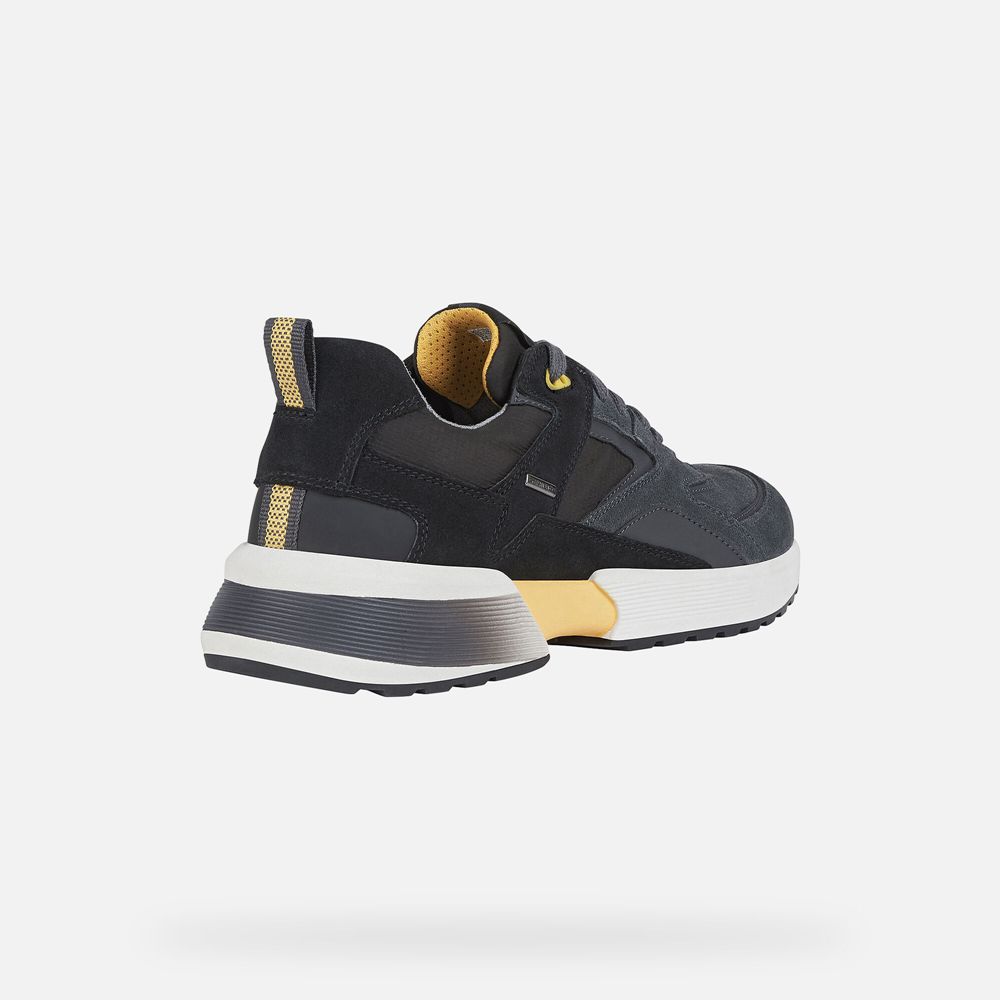 Geox Erkek Spor Ayakkabı Siyah - Naviglio Abx - CAT-653082